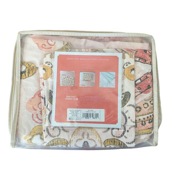 Opal House Desert Rose Paisley Medallion 2 Pc Duvet Cover Set, Twin/XL Twin Bed - Picture 2 of 5